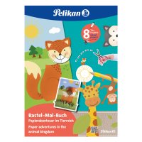 Pelikan Bastel-Mal-Buch, Tierreich 32 Seiten FSC