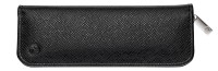 Pelikan Schreibgeräte-Etui aus genarbtem Leder TGX2E für zwei Schreibgeräte Schwarz