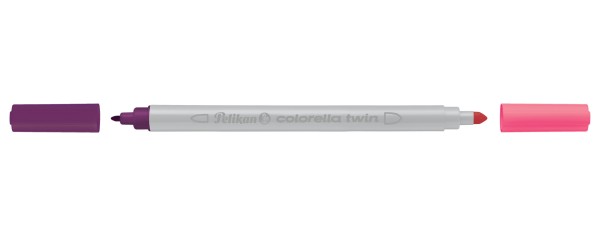 Pelikan Fasermaler Colorella® Twin, 10 Stifte mit 20 Farben